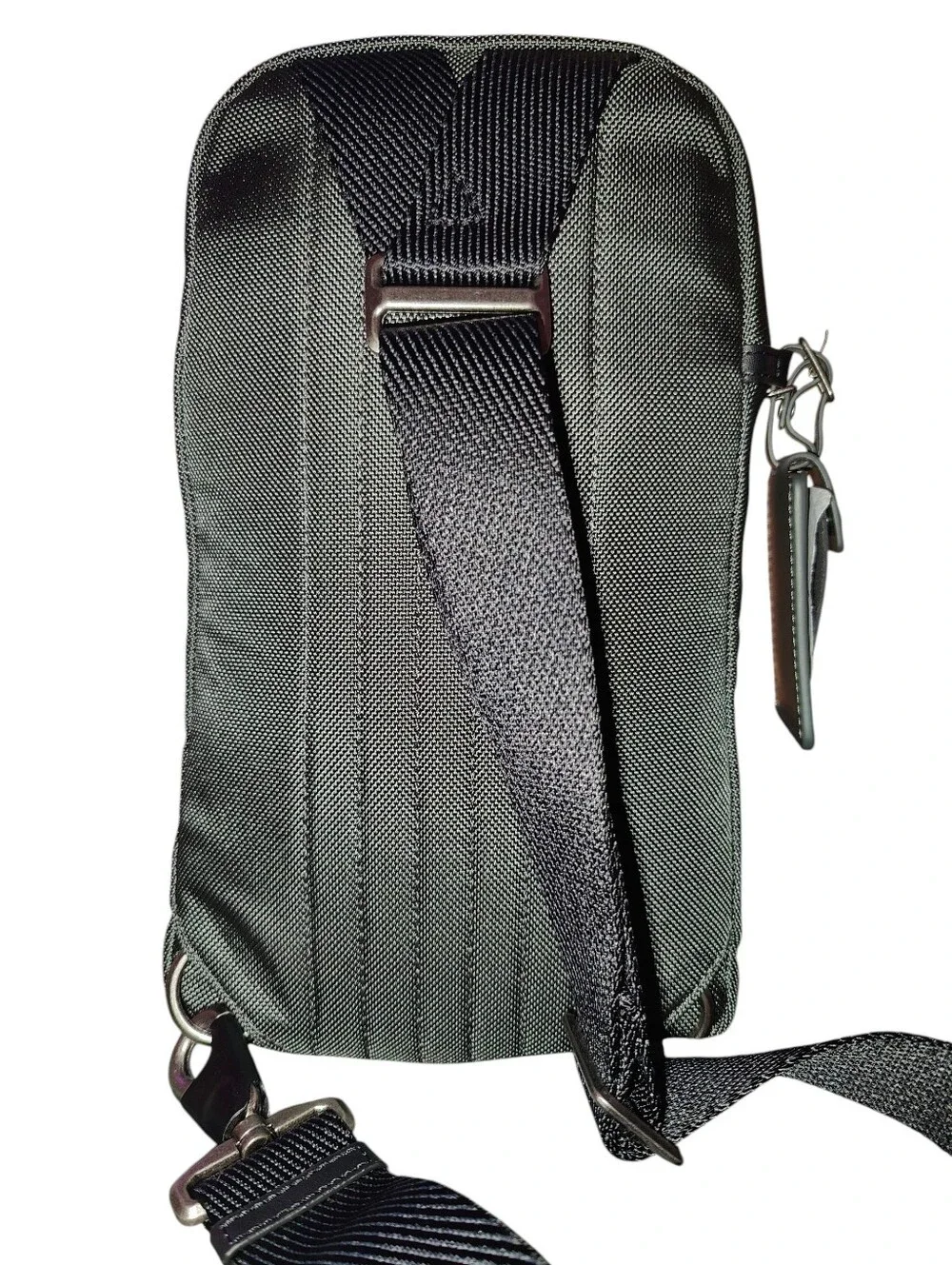 NWT Tumi Fremont Fife Slim Sling Bag (Seal Grey)